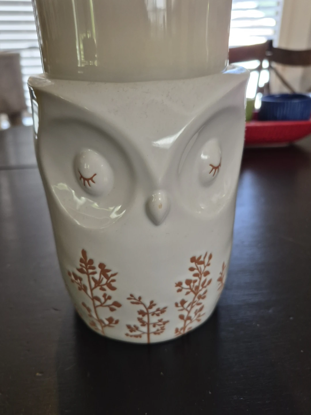 White Owl Candle Holder from Bath & Body Works