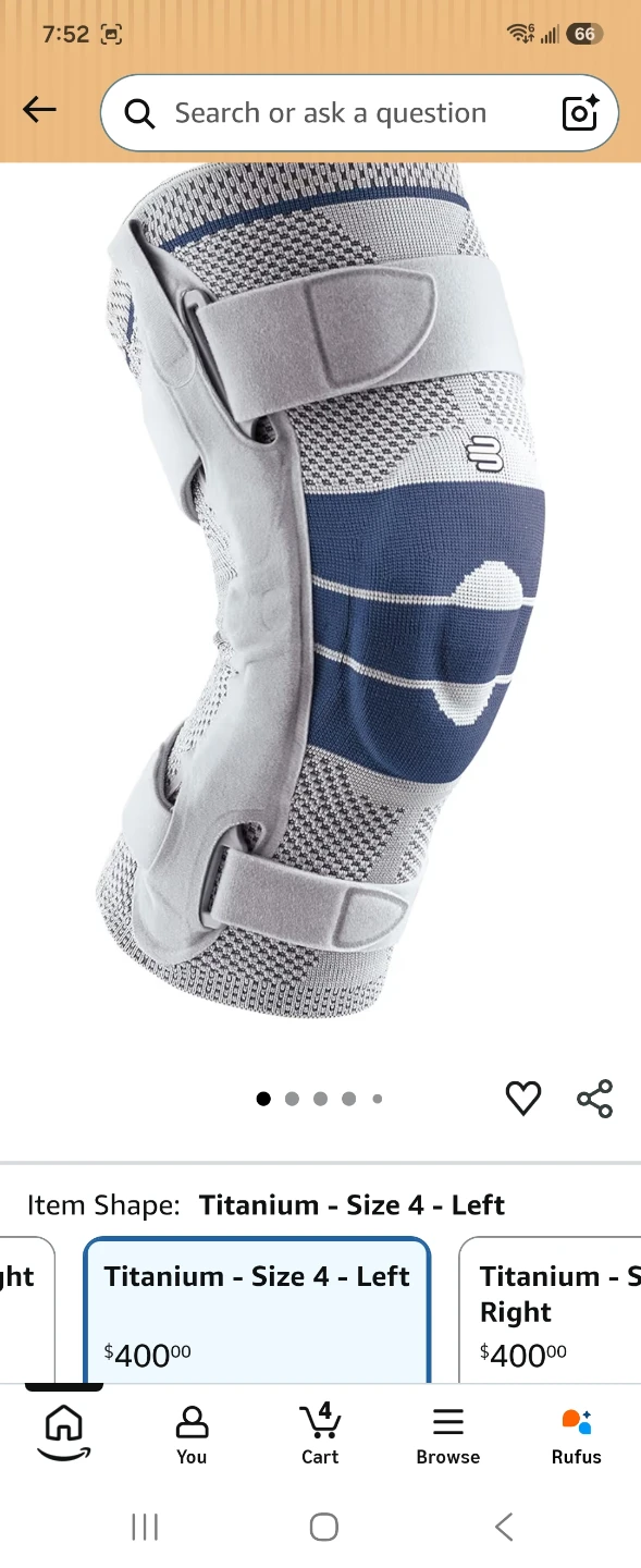 Bauerfeind GenuTrain S Hinged Knee Brace - photo 2