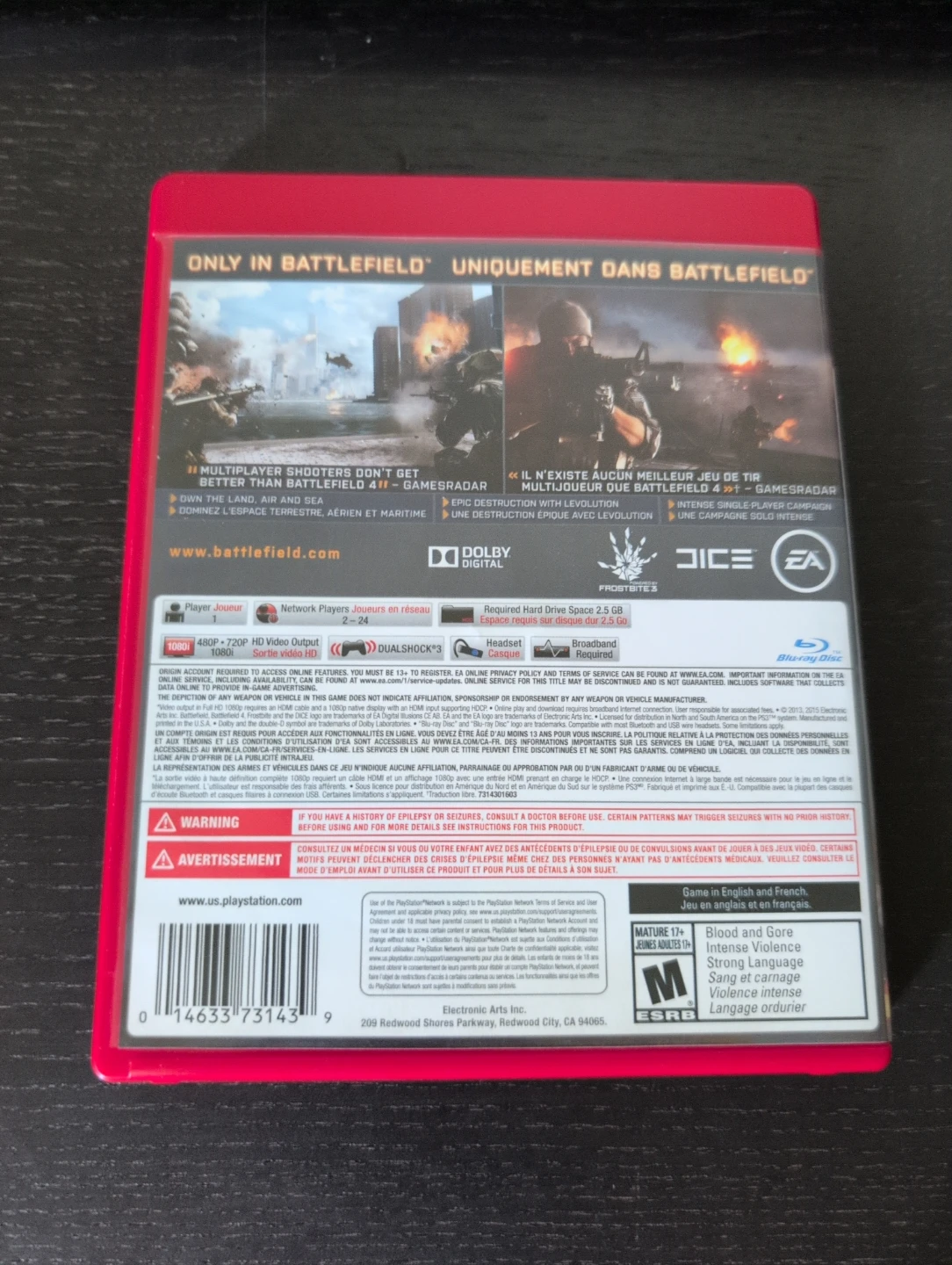 Battlefield 4 Premium Edition PS3 Game - photo 3