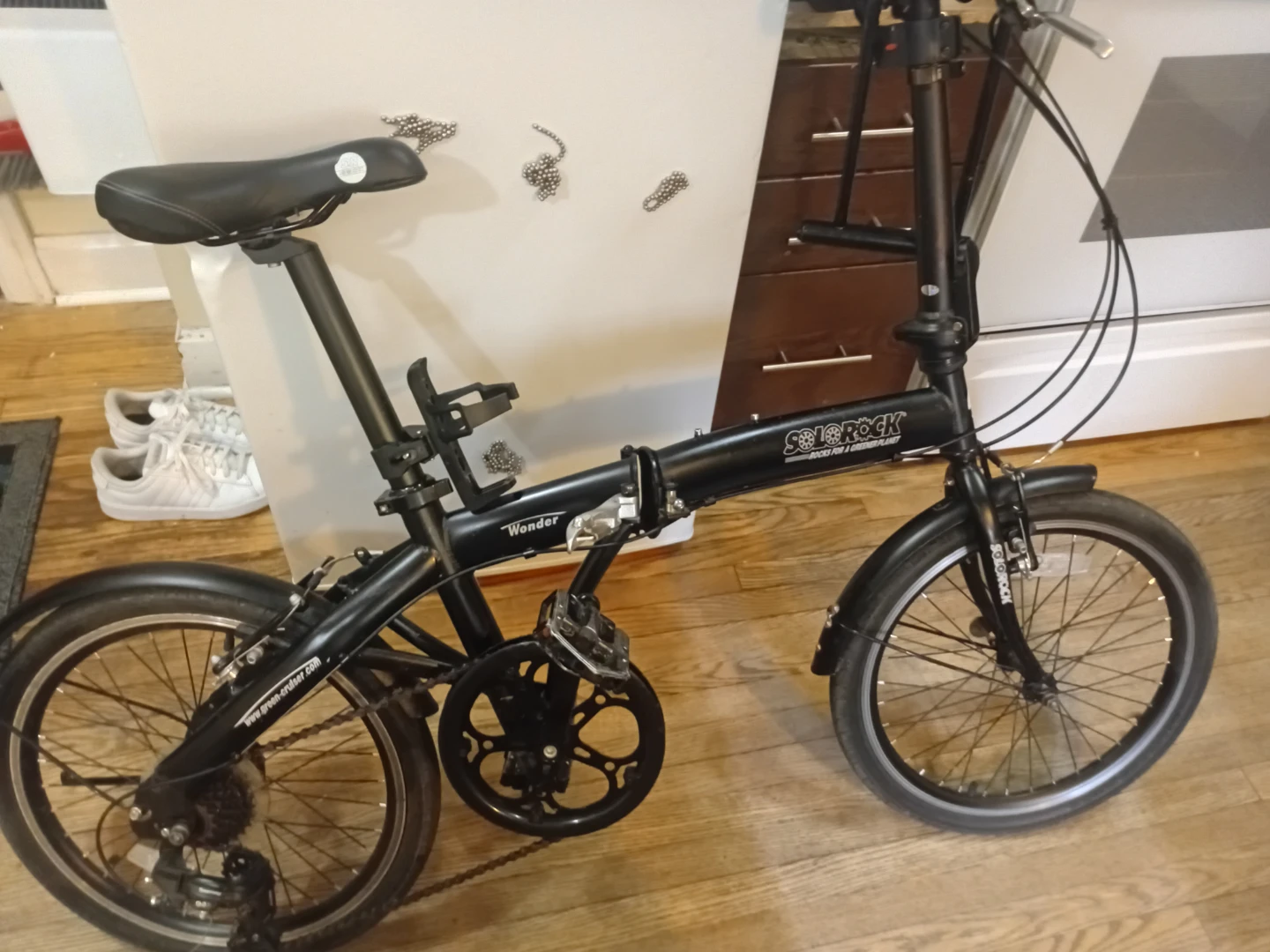 Solar Rock Folding Bicycle