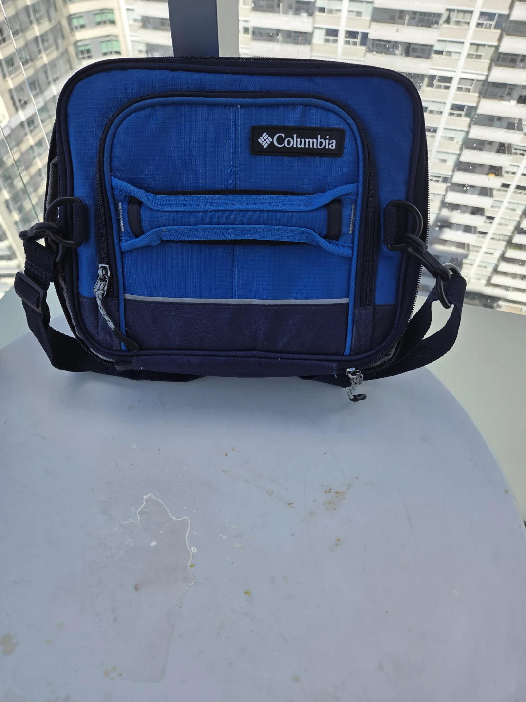 Columbia Blue Lunch Bag
