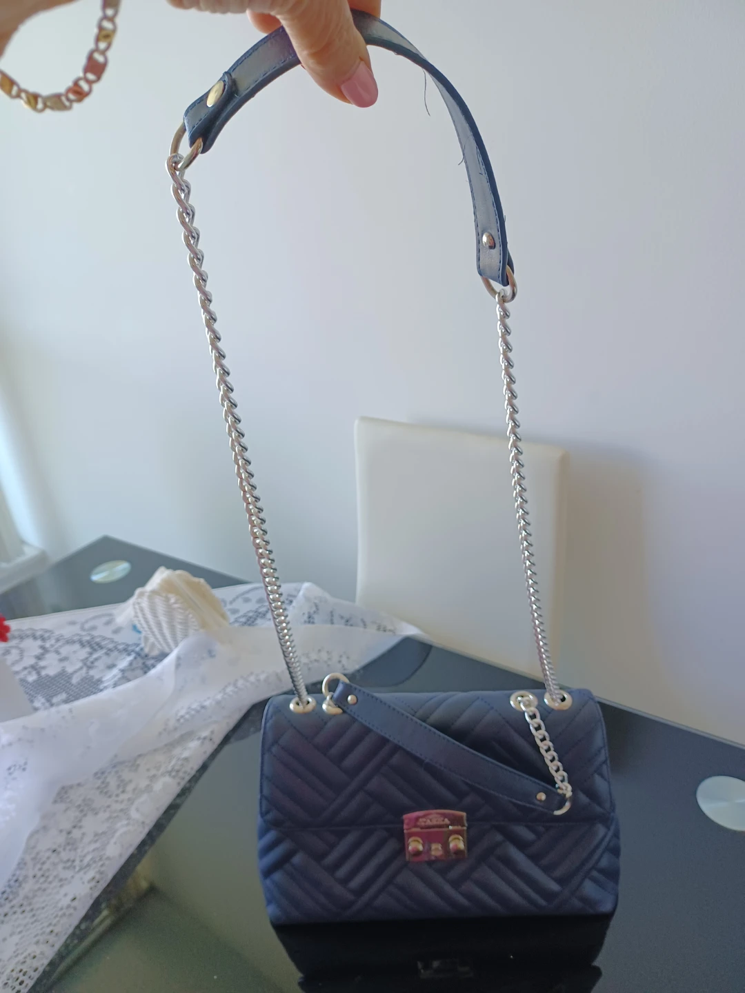 TASKA Quilted Shoulder Bag - photo 3