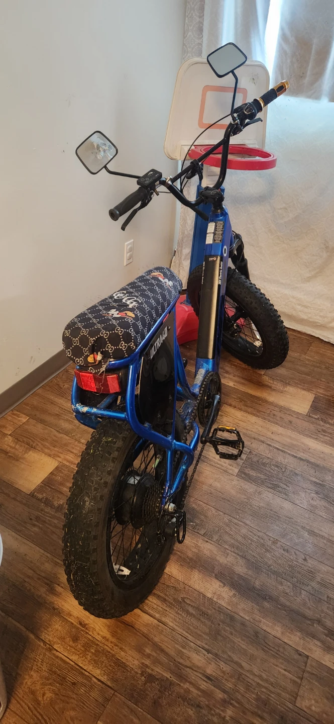 Blue Electric Bike - photo 2