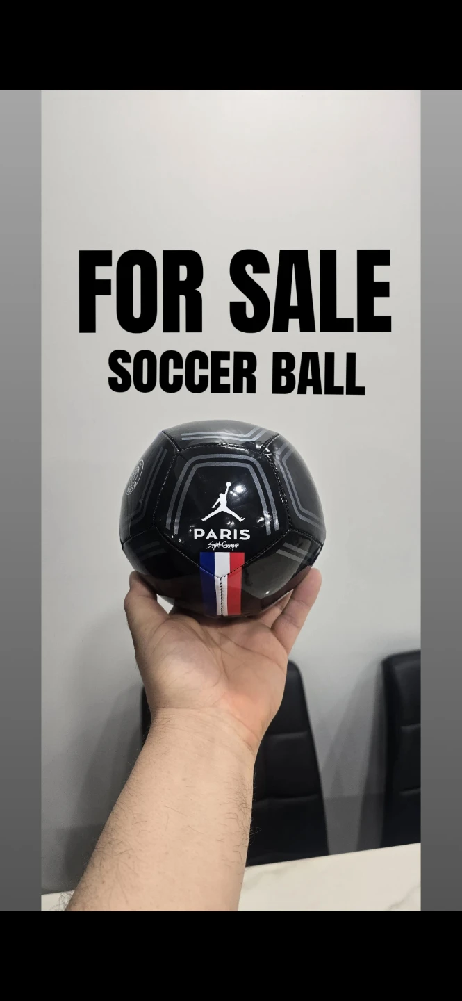 Jordan Paris soccer ball