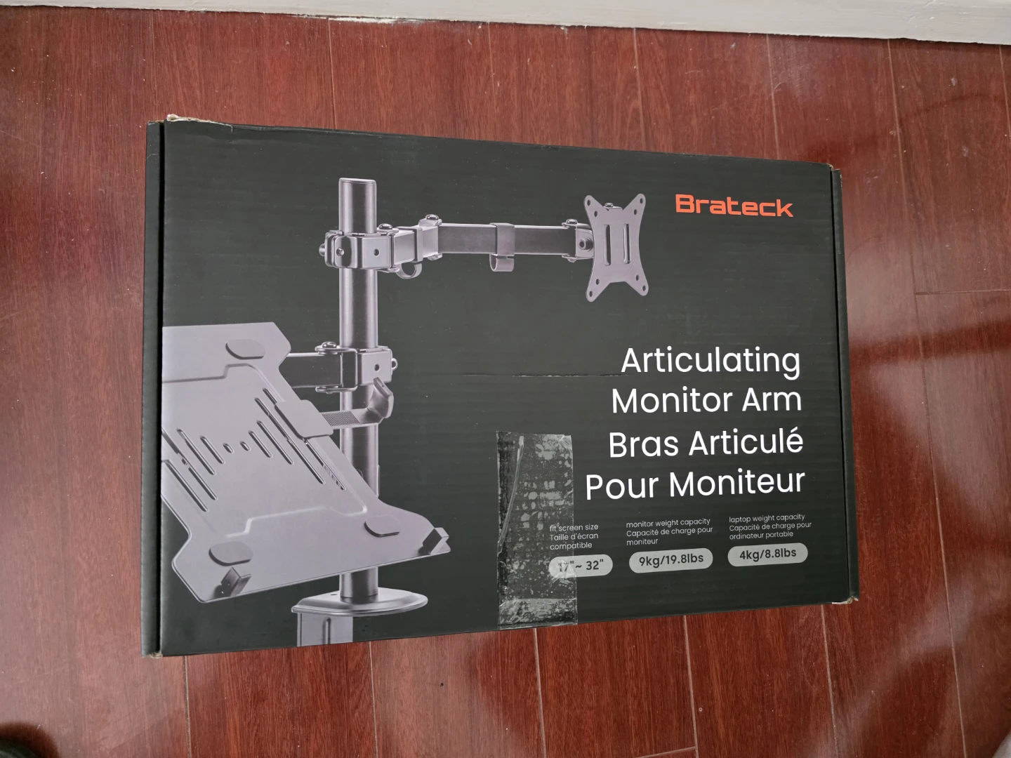 Brateck Articulating Monitor Arm and Laptop Mount - photo 3