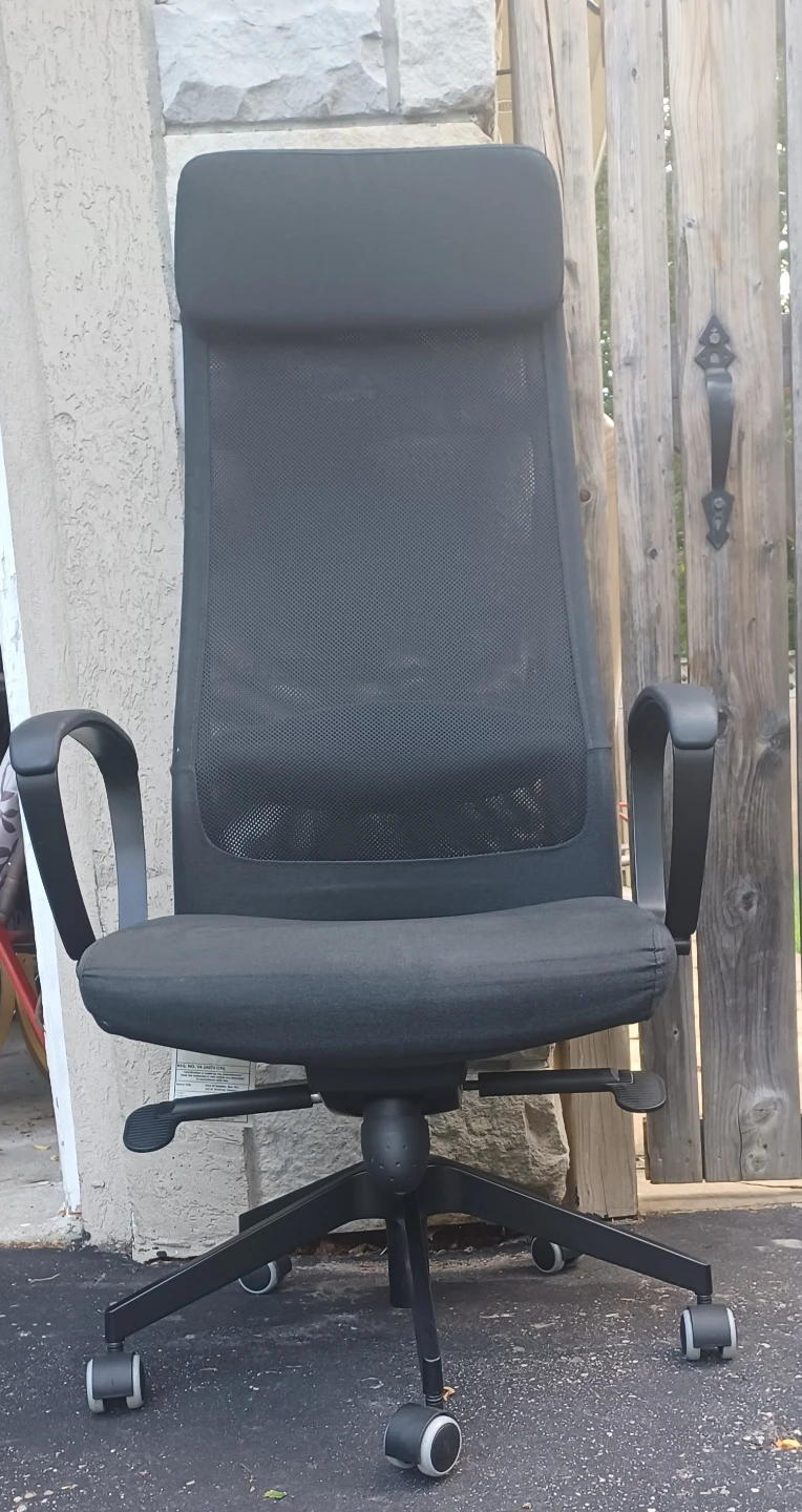 Black Mesh Office Chair - photo 4