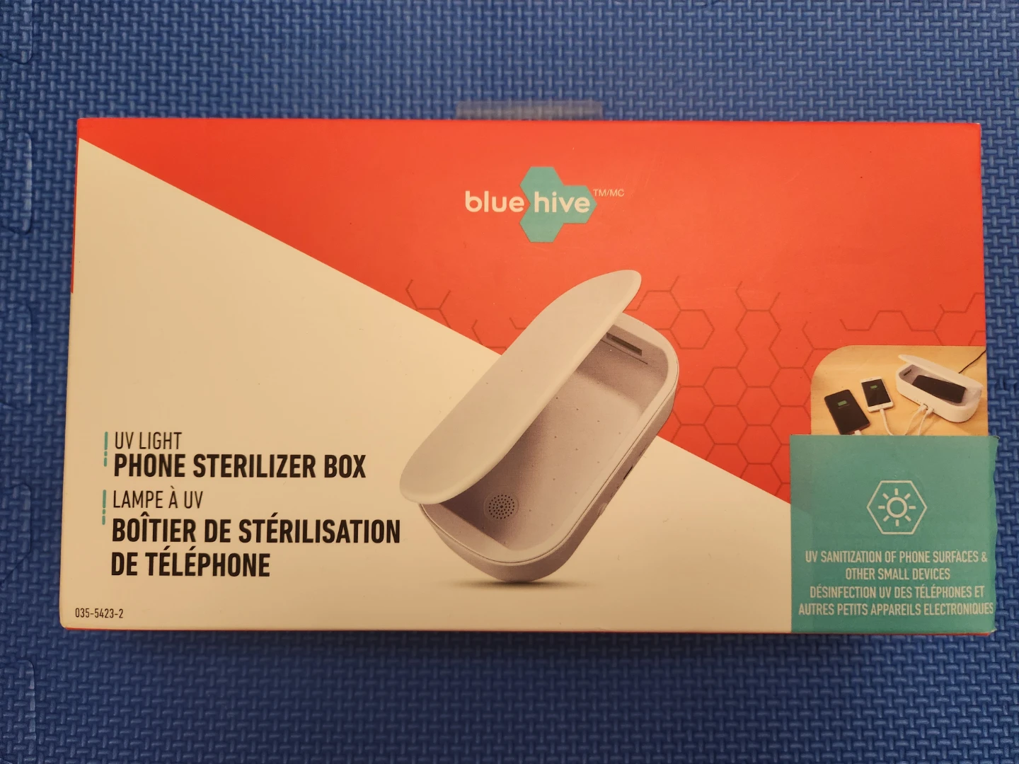 Blue Hive UV Phone Sanitizer Box