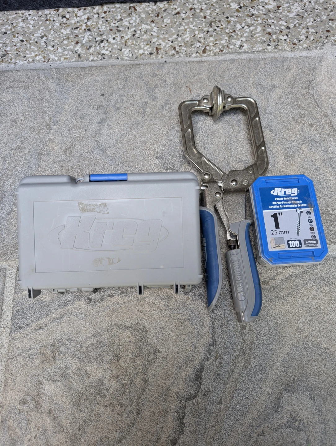 Kreg Jig Pocket Hole System with Clamp and Screws