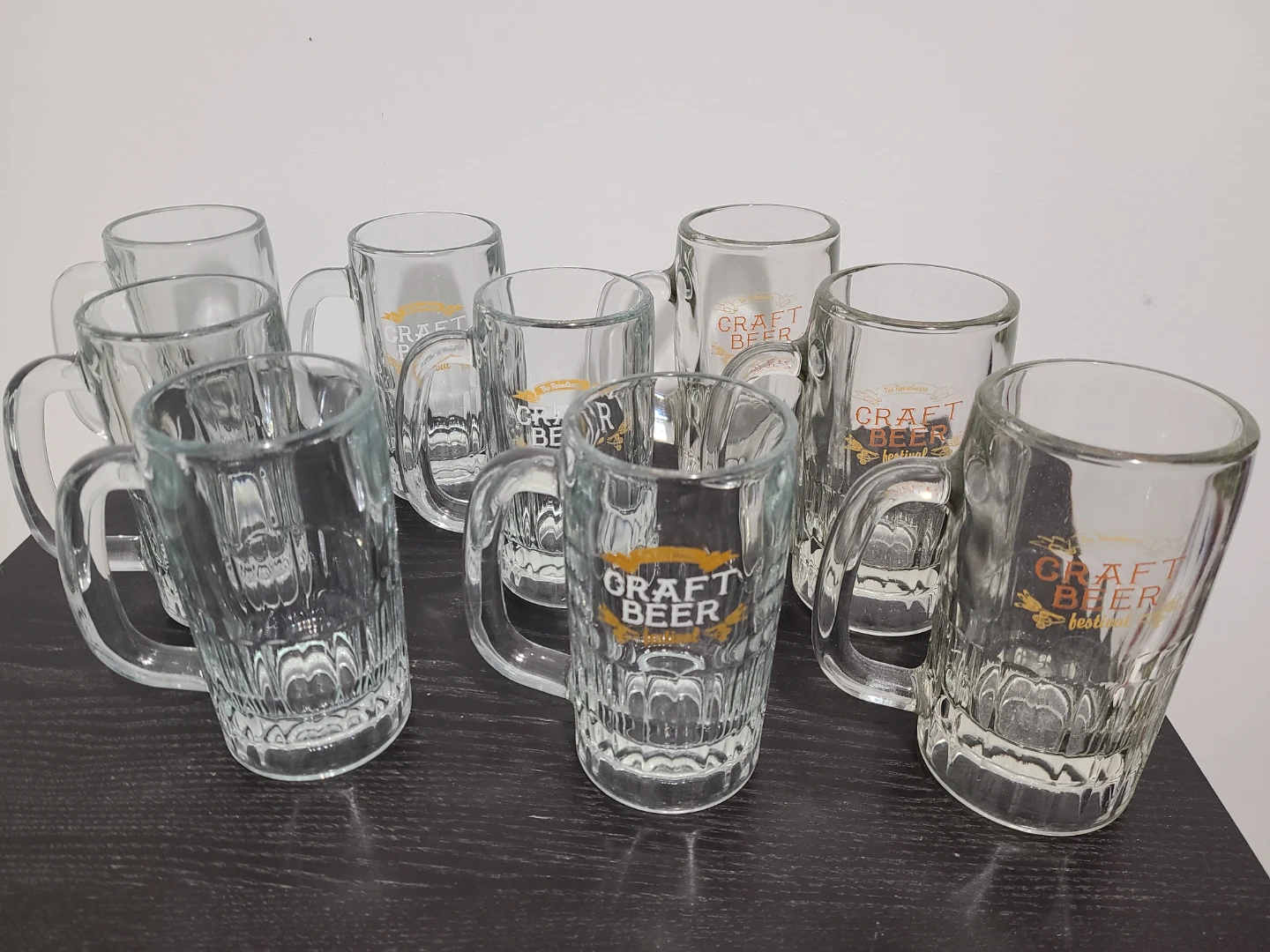 Shock Top Belgian White Beer Glasses + Free Glass Beer Steins - photo 4