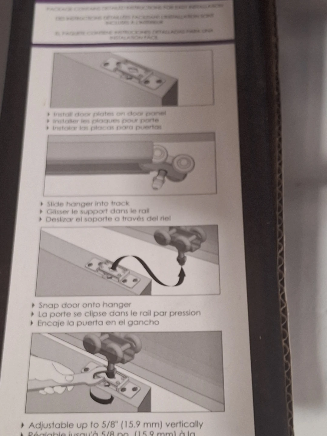Onward Pocket Door Frame and Hardware Set 36" - photo 5
