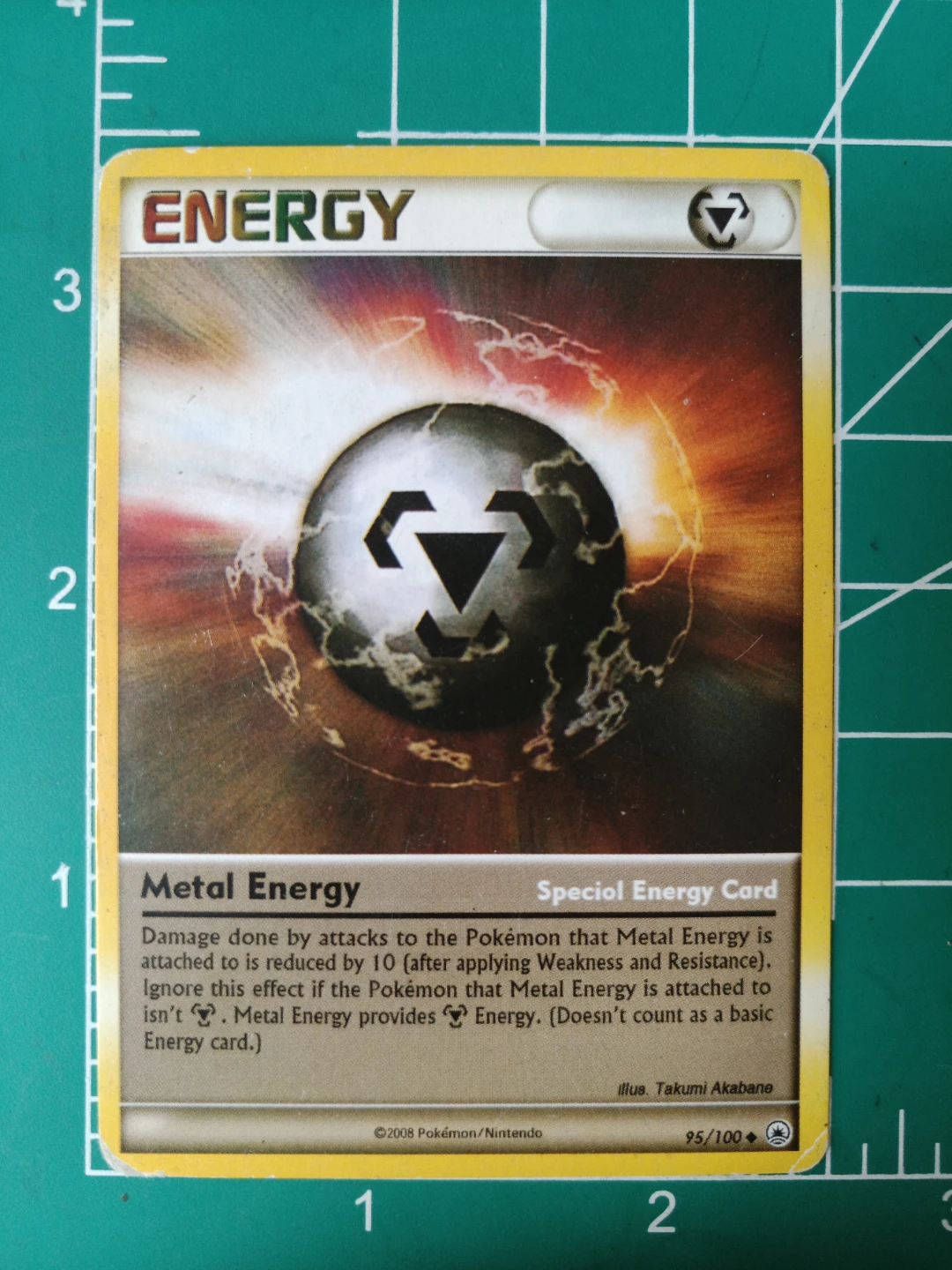 Pokemon Metal Energy Special Energy Card