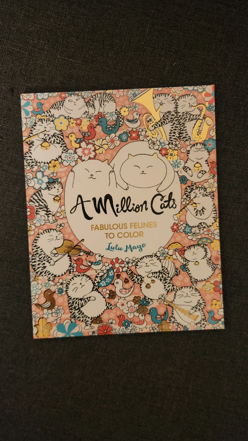 A Million Cats Fabulous Felines to Color by Lulu Mayo