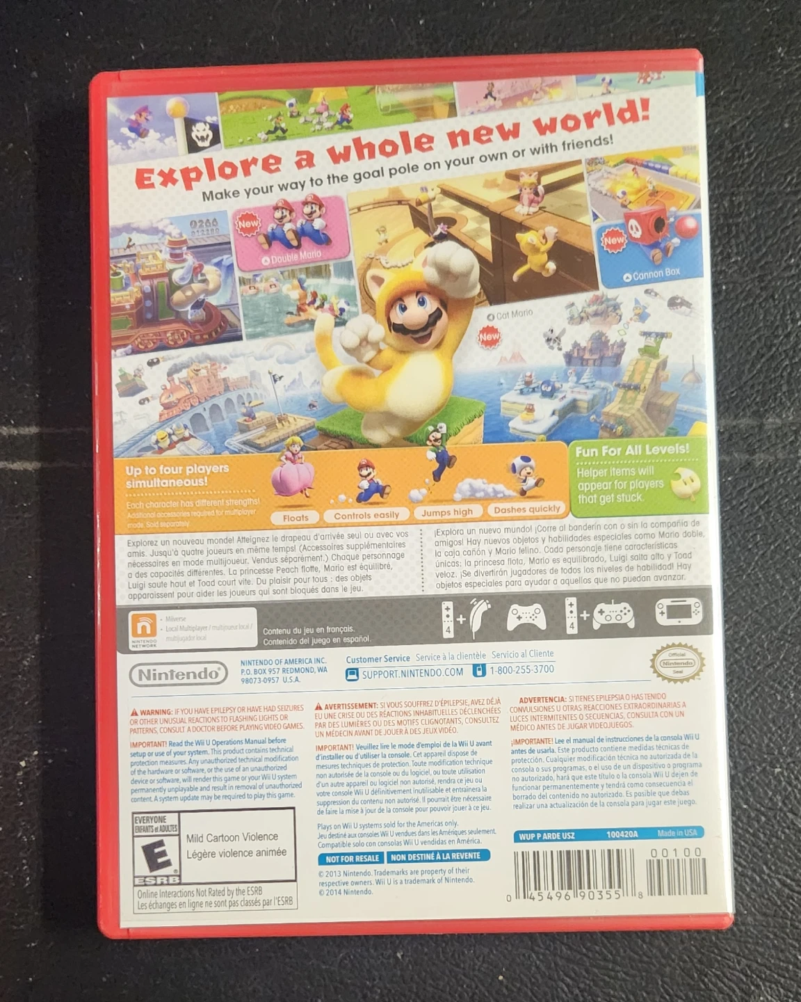 Super Mario 3D World - Nintendo Wii U ⚽️ - photo 3