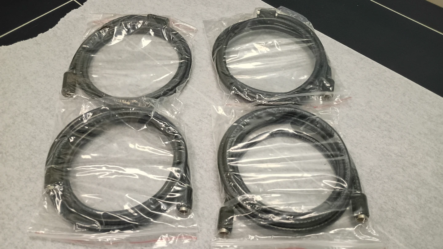 Bundle of 4 RG6 Coaxial Cables