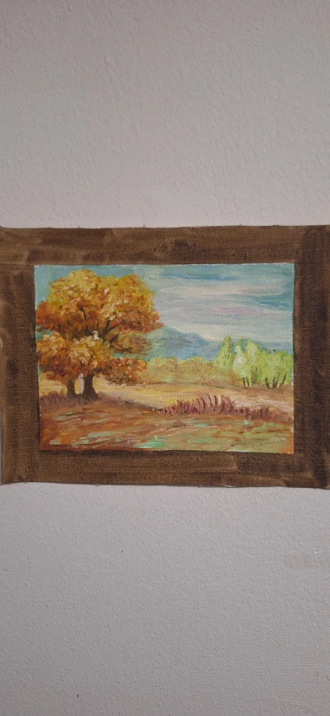 Autumn Landscape Oil Painting