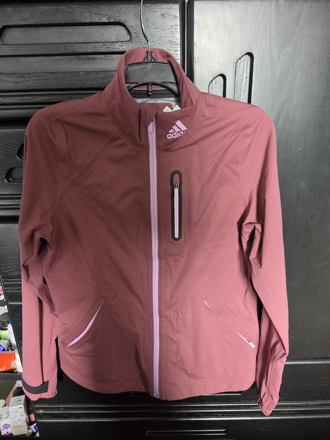 Adidas Women's Pink Lightweight Jacket