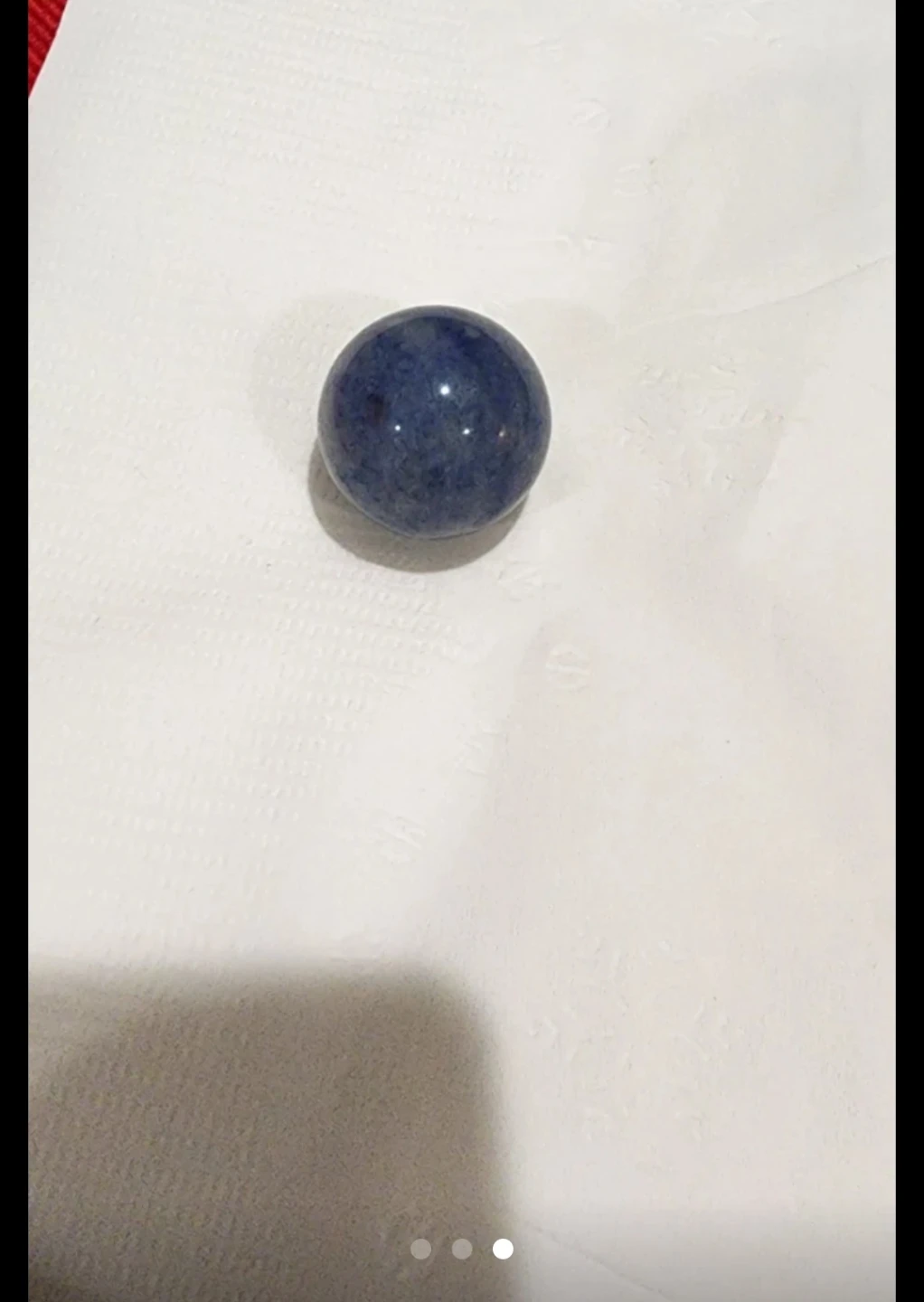 Blue Speckled Marble ⚽