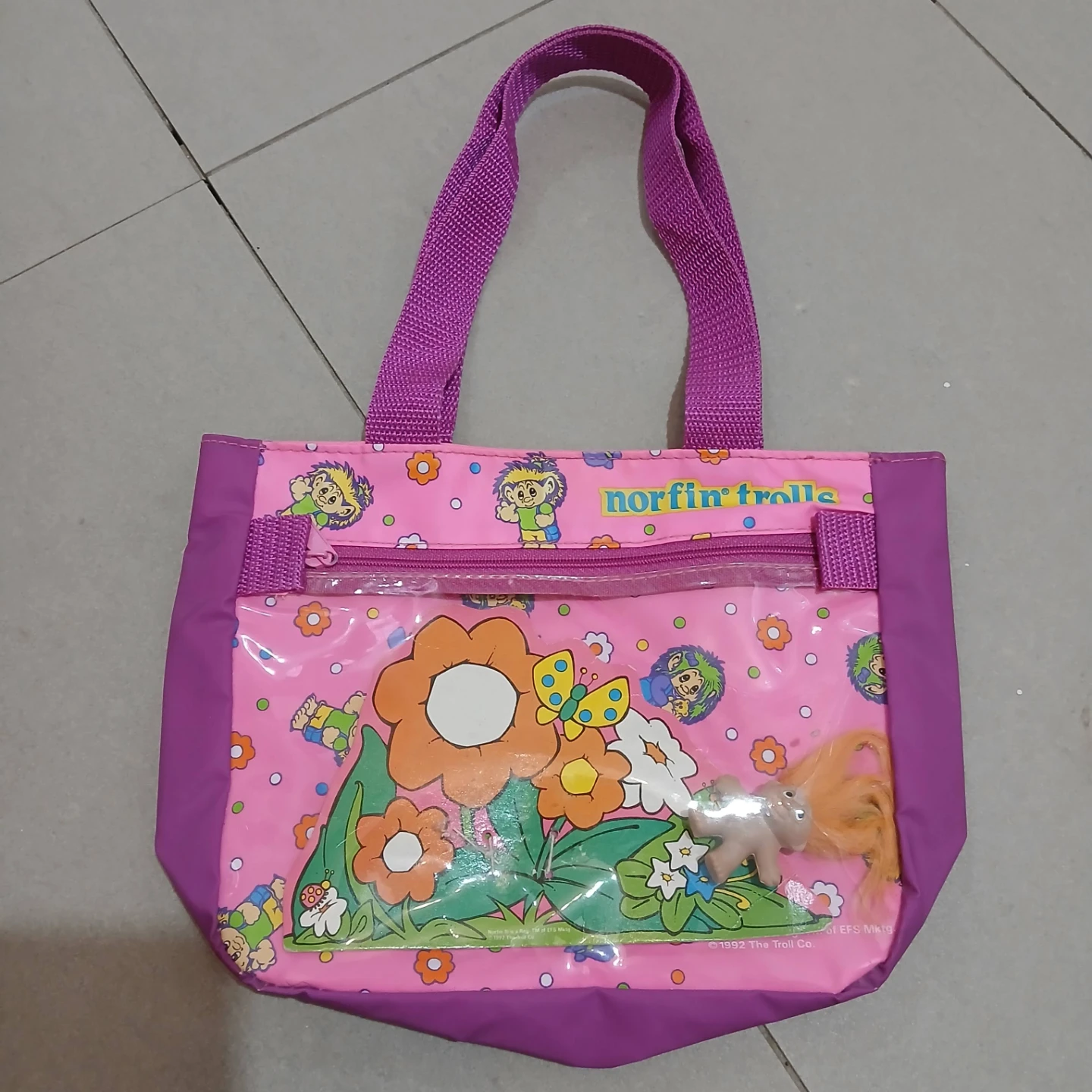 ⚽ Vintage Norfin Trolls Tote Bag