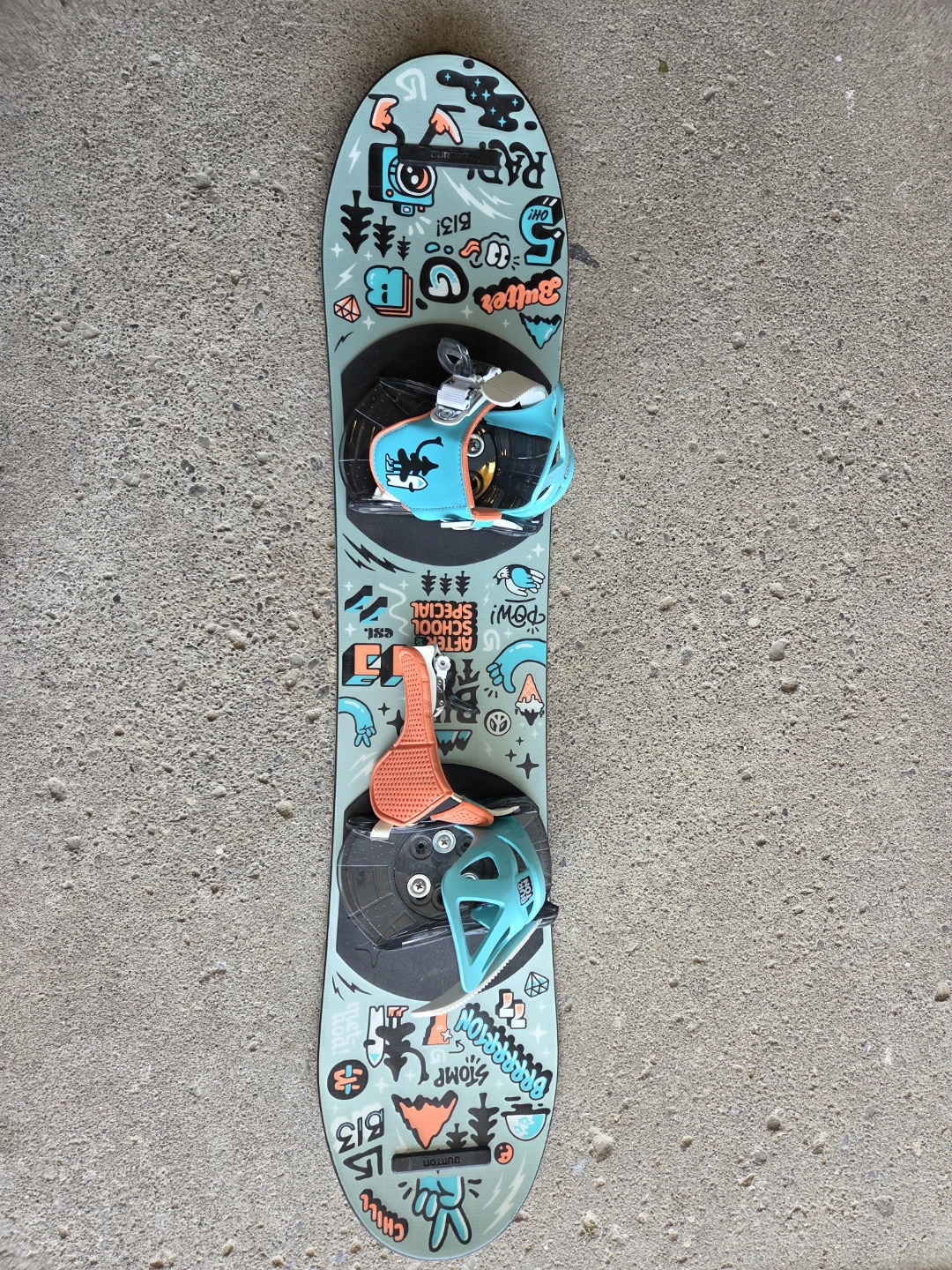 Burton Snowboard with Bindings