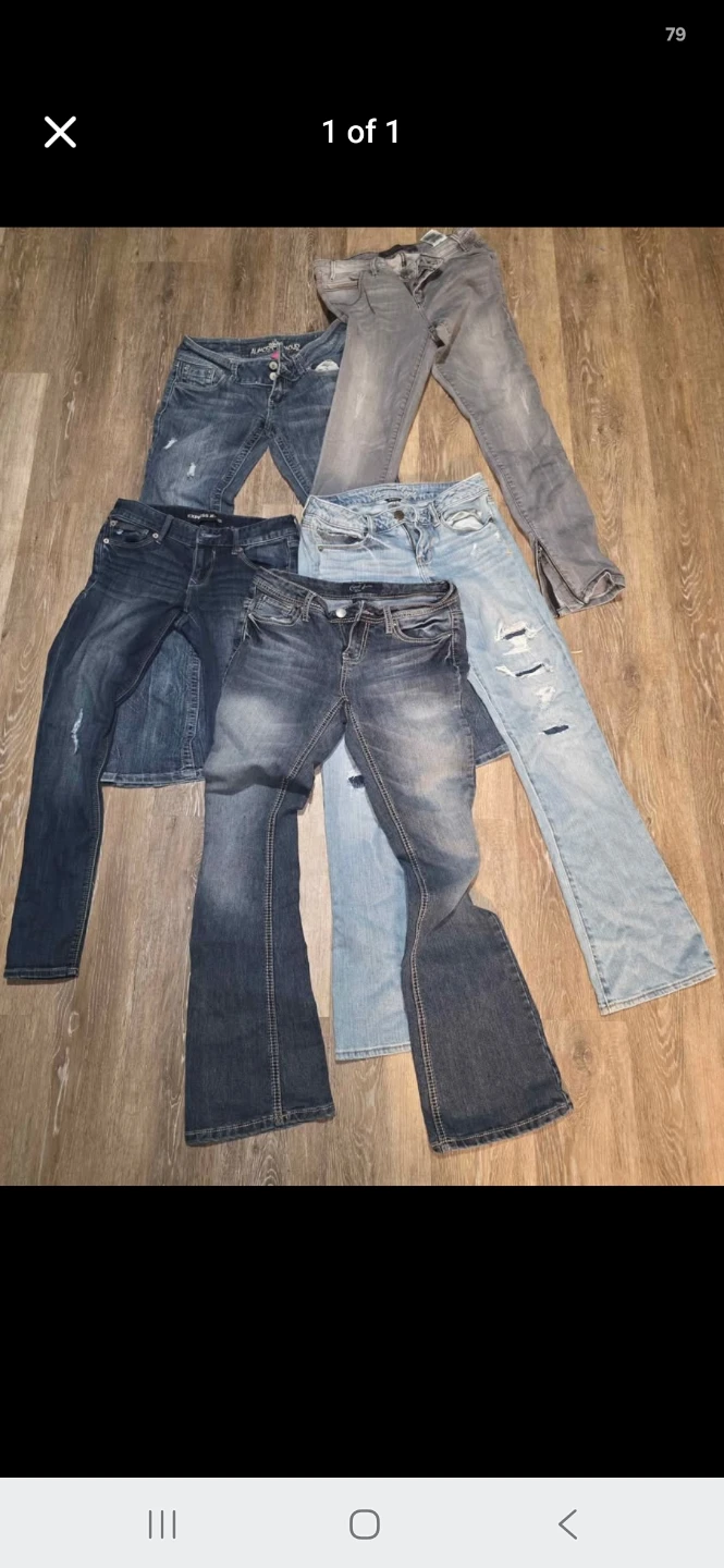Jeans sizes 2 and 3
