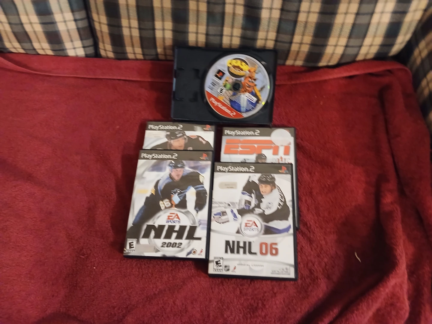 PlayStation 2 NHL 2002 and NHL 06 Games