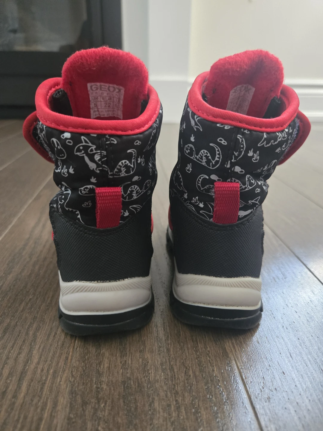 Geox Amphibiox Kids Winter Boots Dinosaur Print Size 6.5 US - photo 5