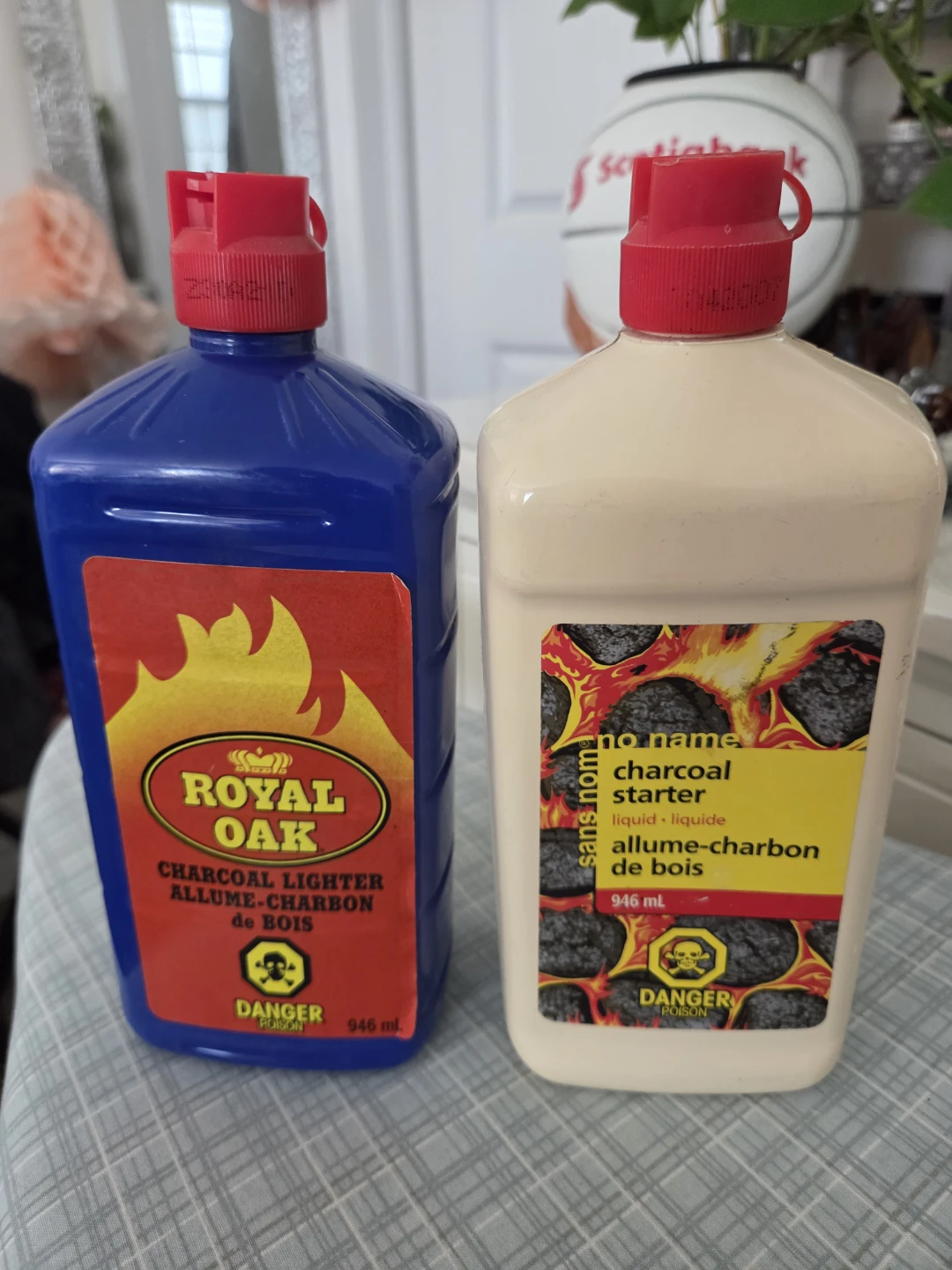 Royal Oak Charcoal Lighter Fluid and No Name Charcoal Starter