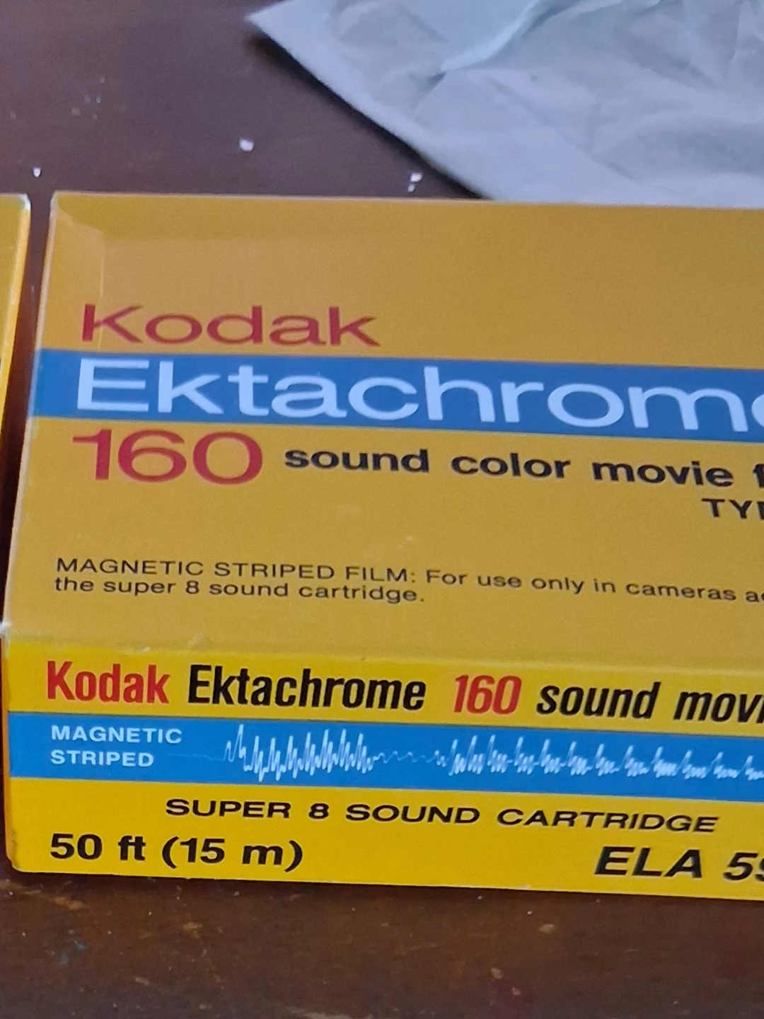 Kodak Ektachrome 160 Super 8 Sound Movie Film