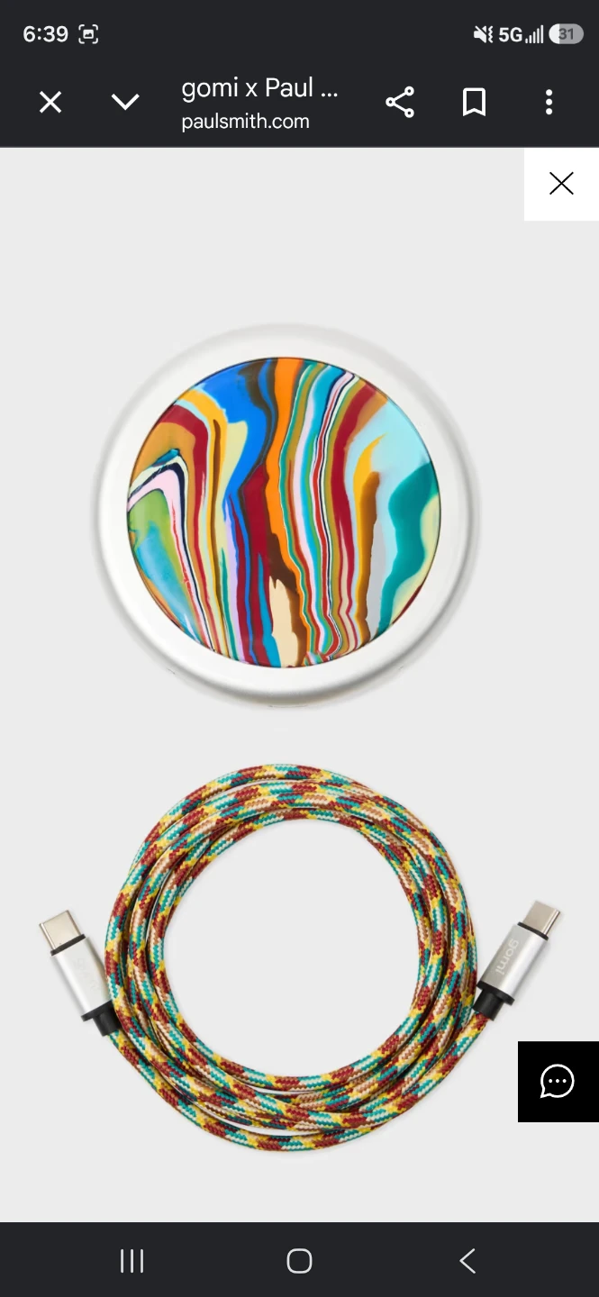 Paul Smith Gomi Wireless Charger