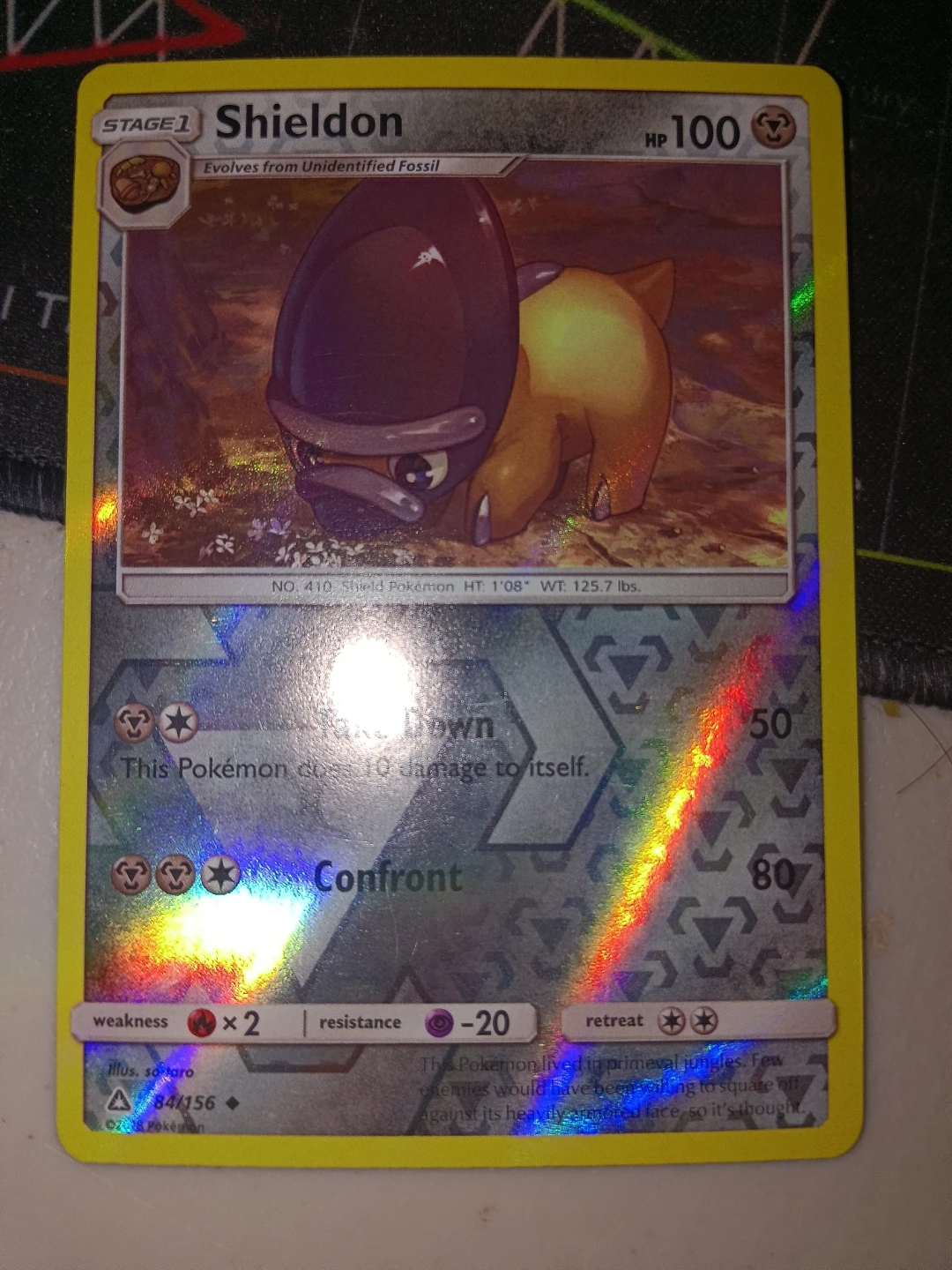 Pokemon Shieldon Card 84/156