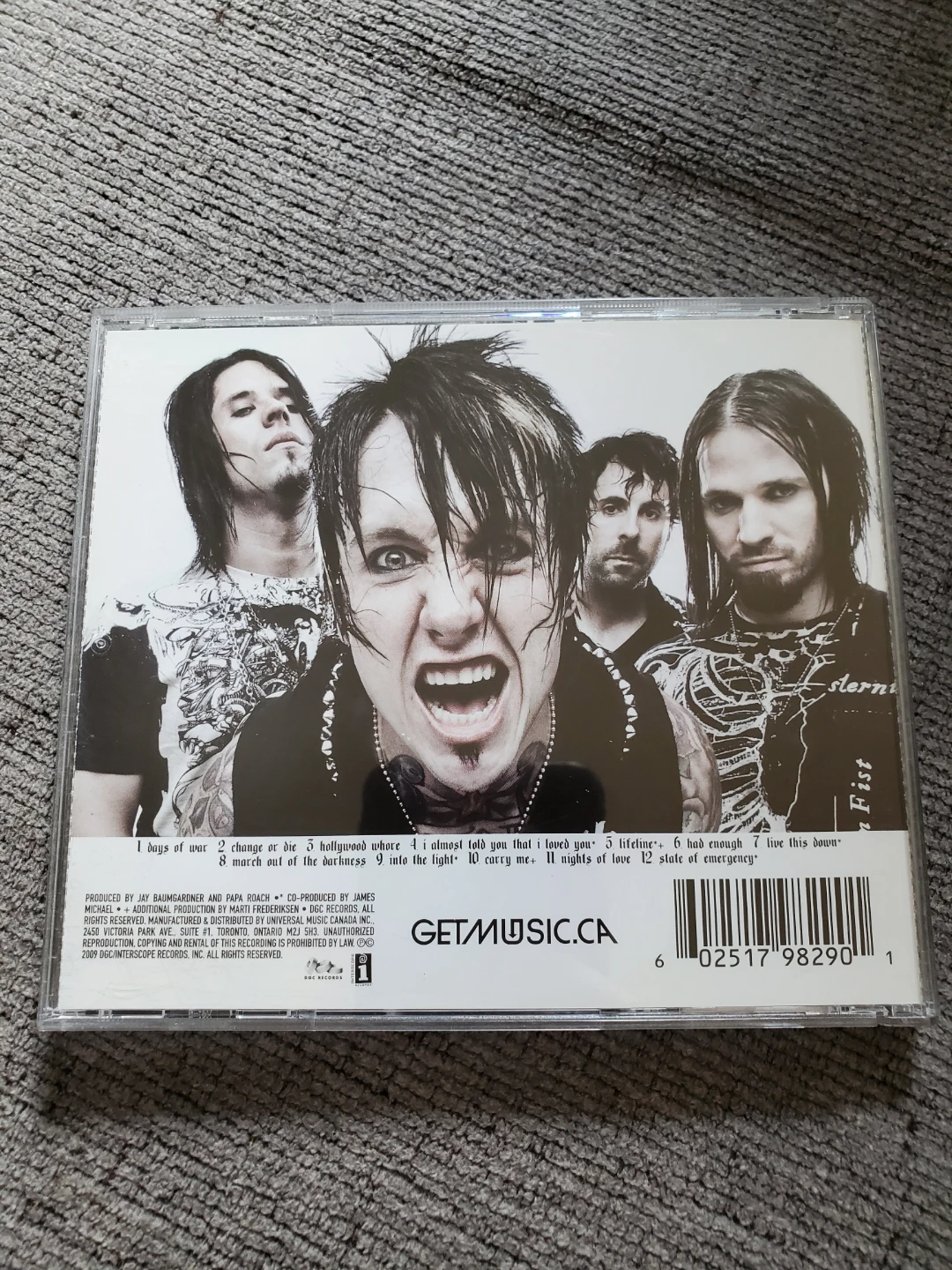 Papa Roach Metamorphosis CD ⚽ - photo 2