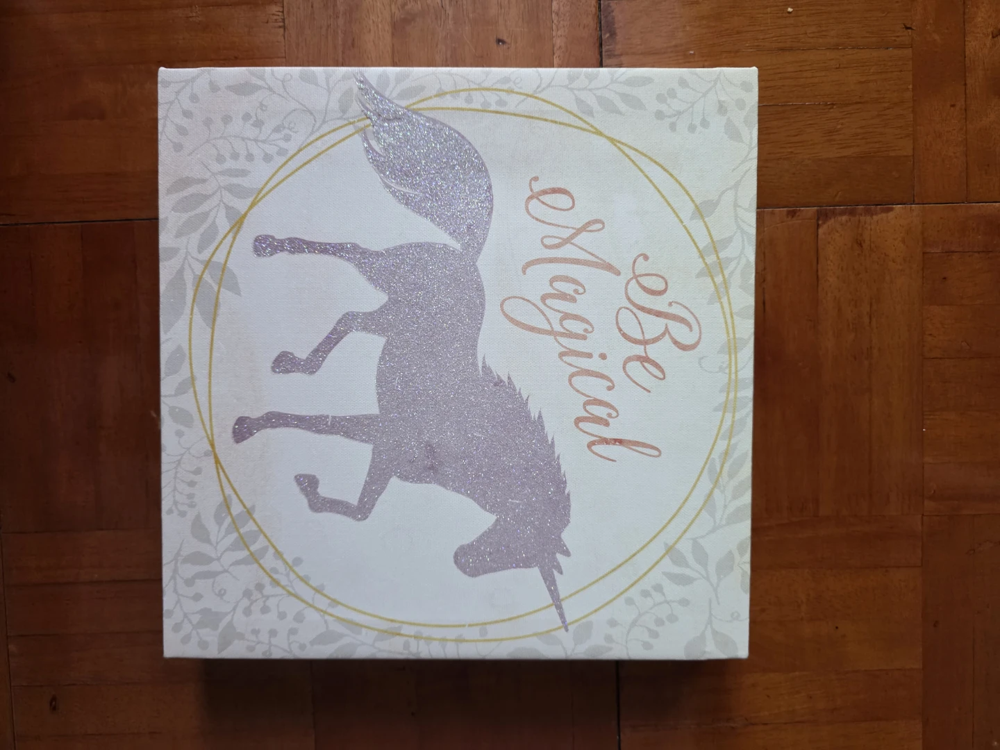 Be Magical Unicorn Canvas Art