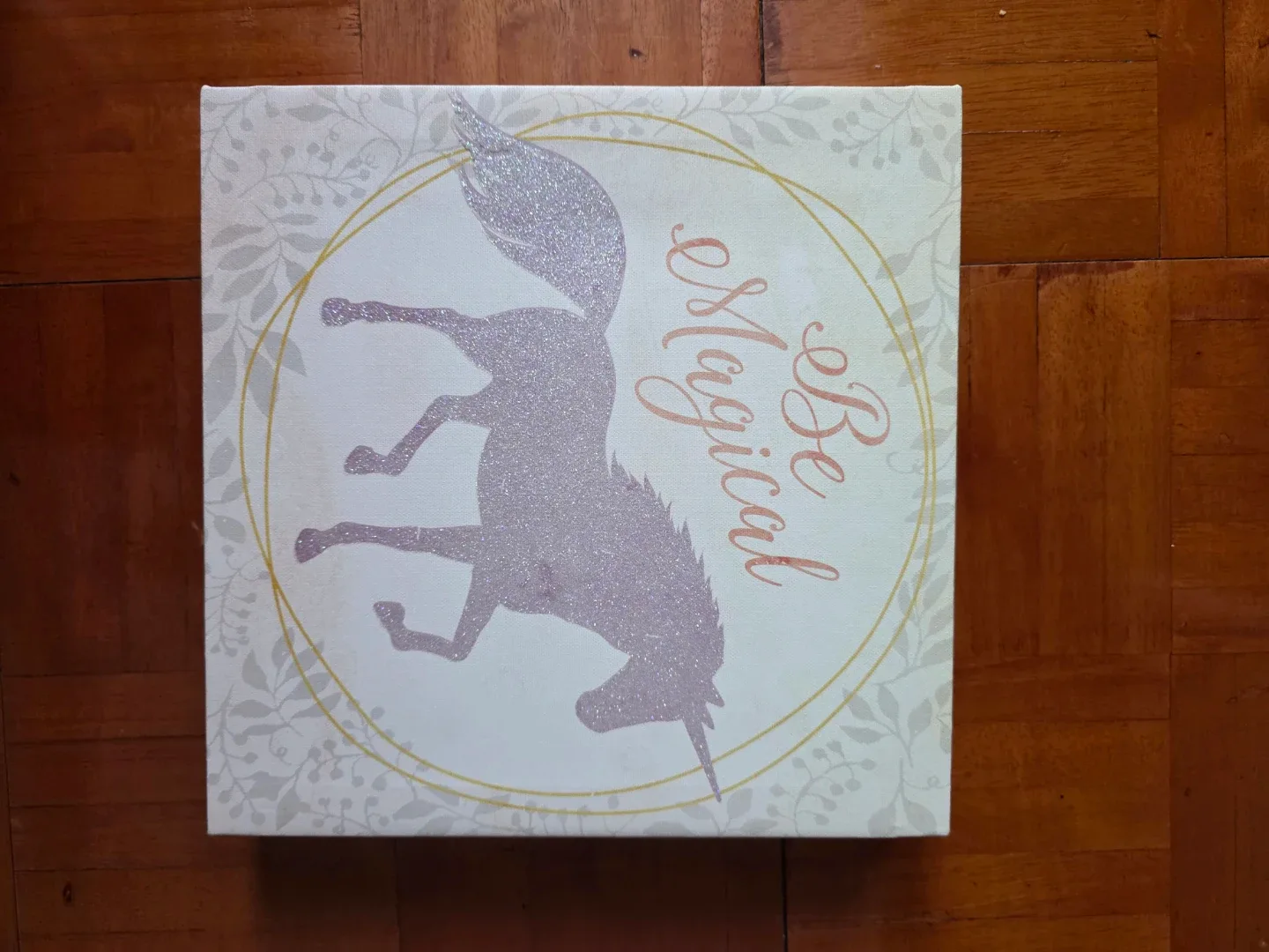 Be Magical Unicorn Canvas Art