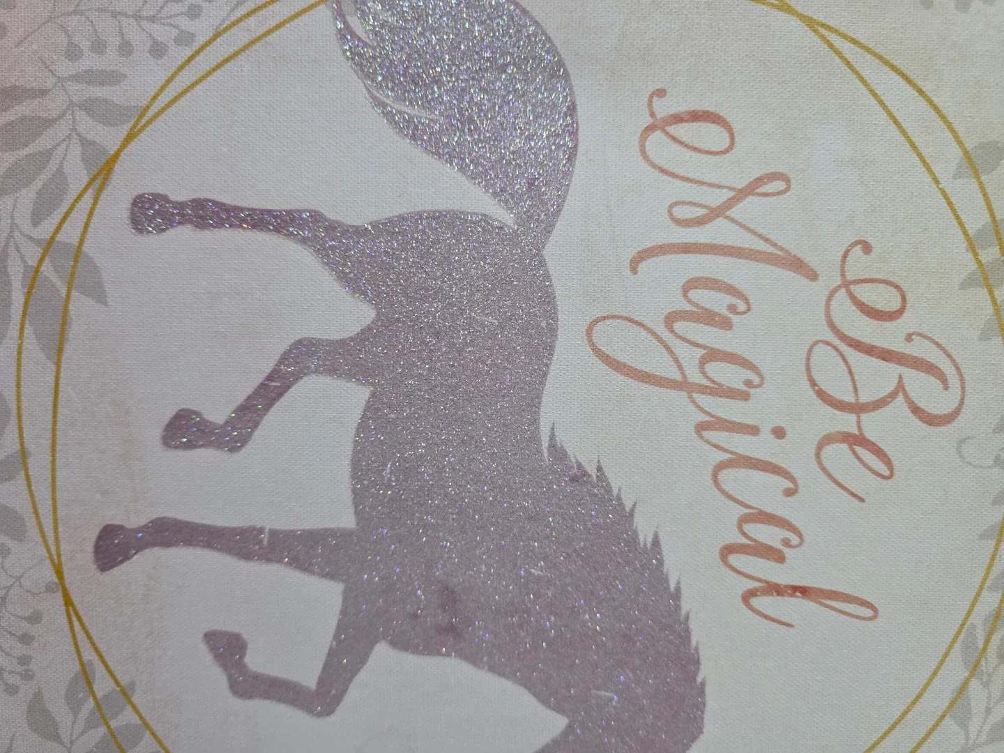 Be Magical Unicorn Canvas Art - photo 2