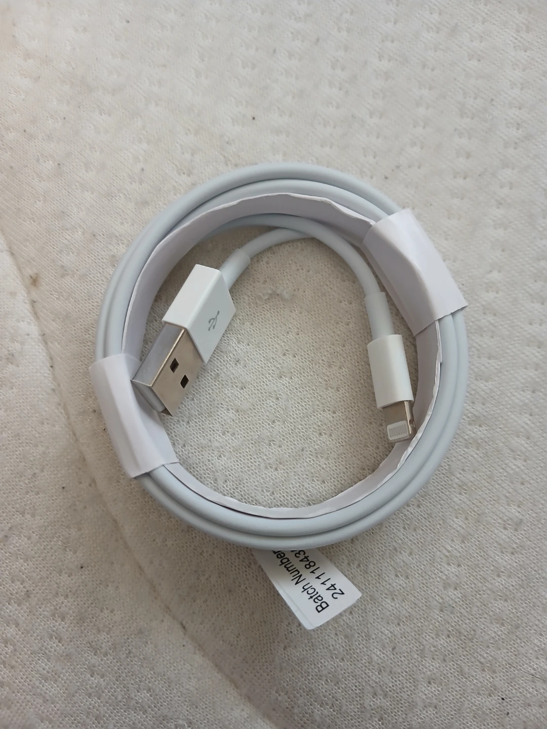 12W 3.3 Foot Lightning To USB Cable