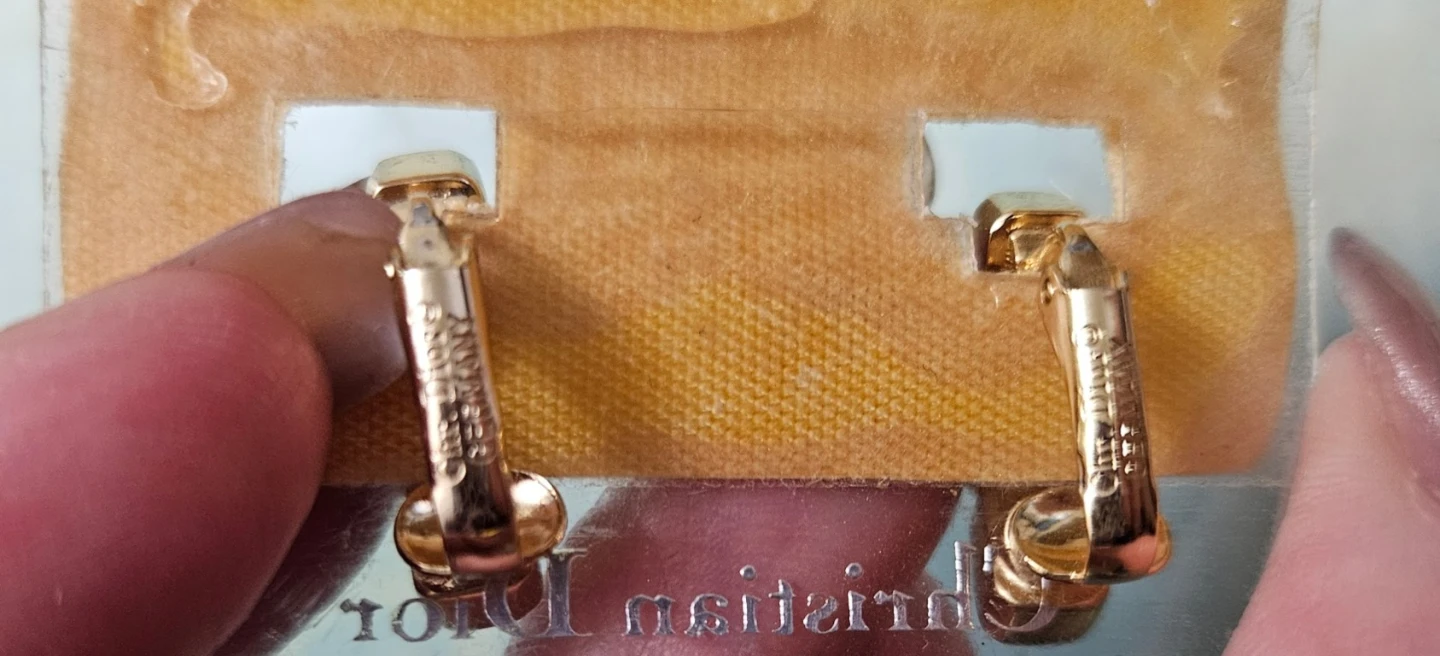 Christian Dior Gemstone Clip-On Earrings - photo 2