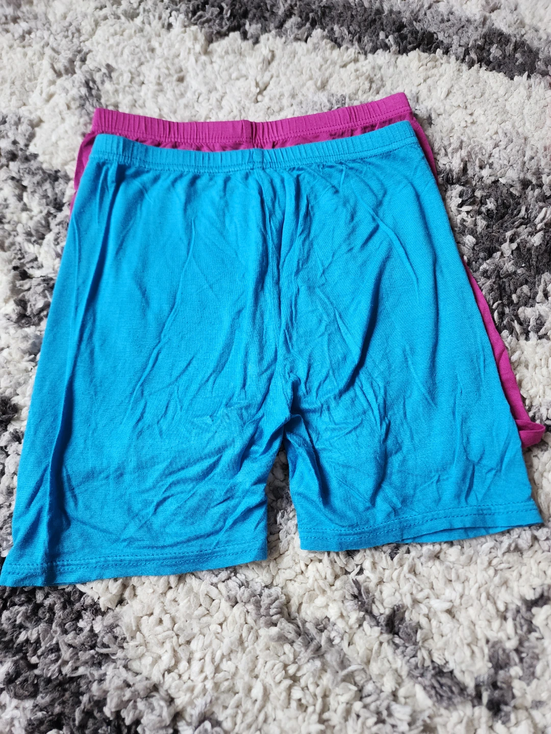 Girls Bike Shorts Bundle - Pink, Blue, Magenta, Red - photo 2