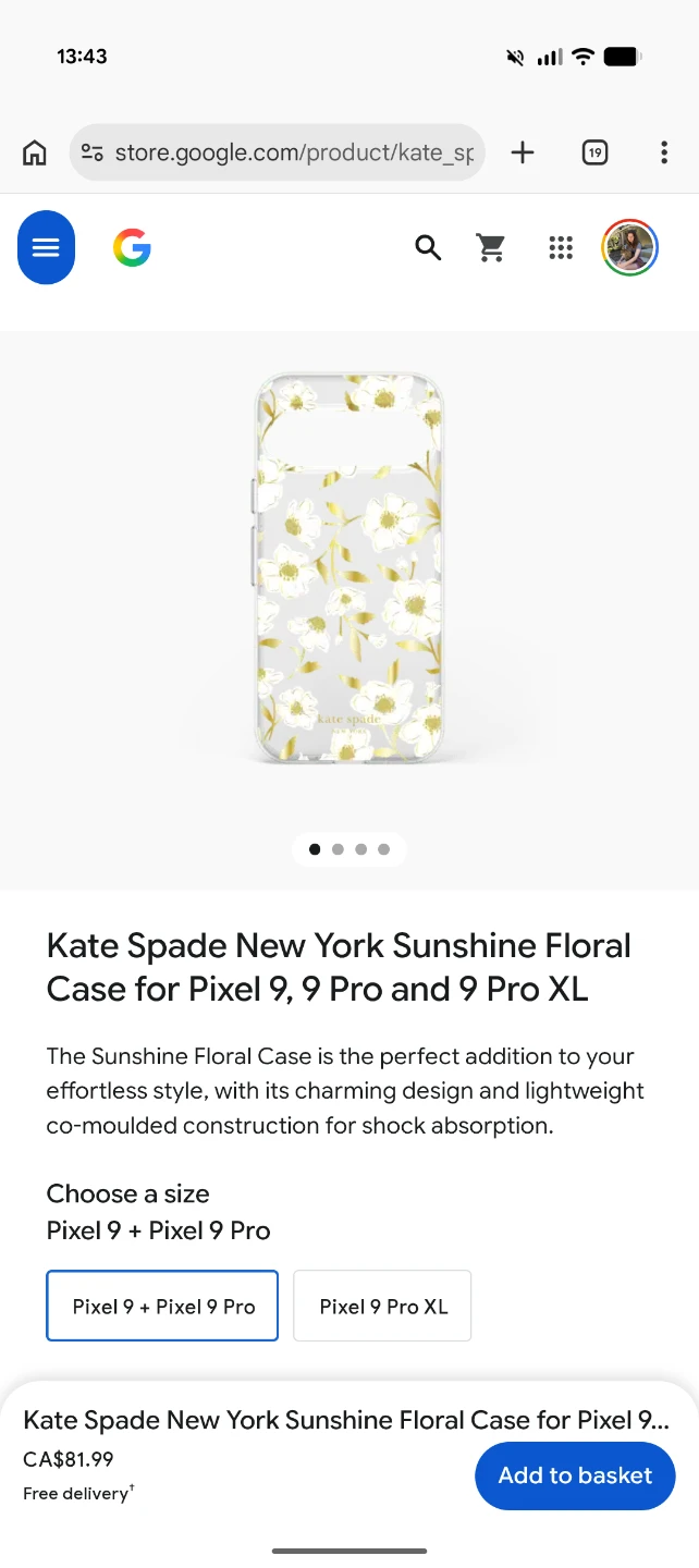 Kate Spade Google Pixel 9 / 9 Pro Case - photo 2