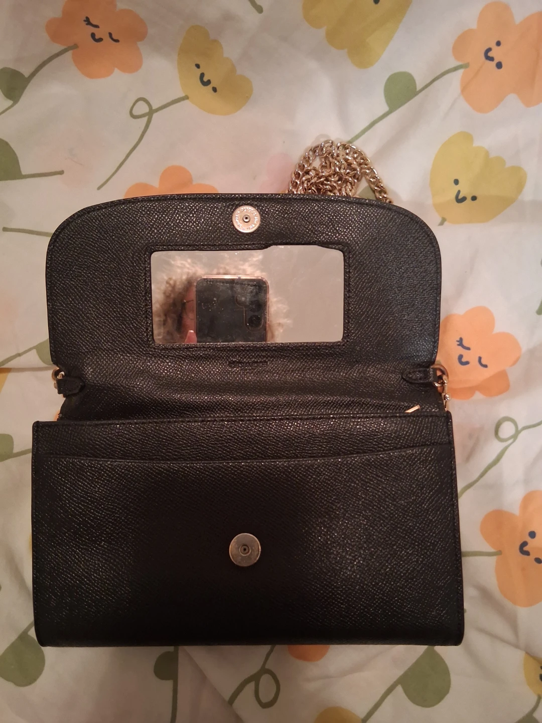 Coach Black Crossbody Wallet - photo 3