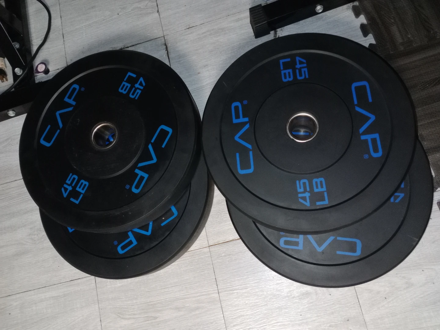 Four - 45 LB Weight Plates