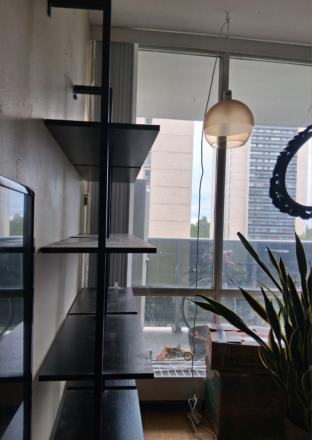 BlackWall-Mounted Bookshelves - photo 3
