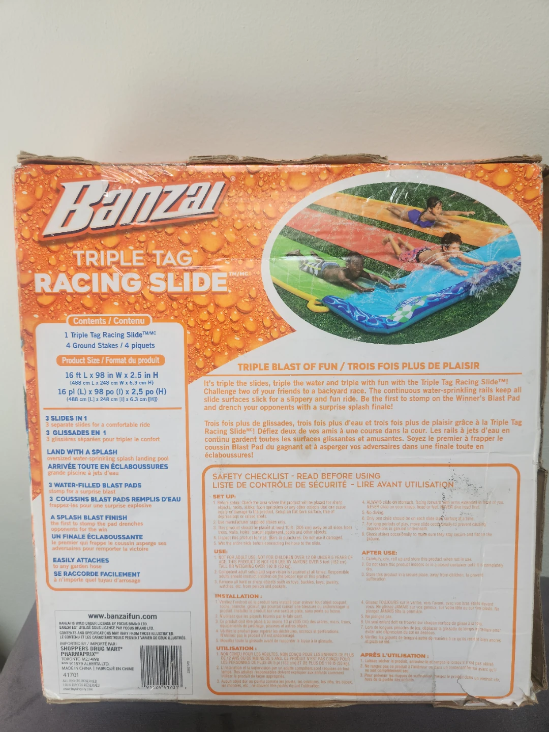 Banzai Triple Tag Racing Slide - photo 2
