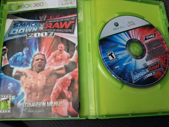 Xbox 360 WWE SmackDown vs. Raw 2007 Game - photo 2