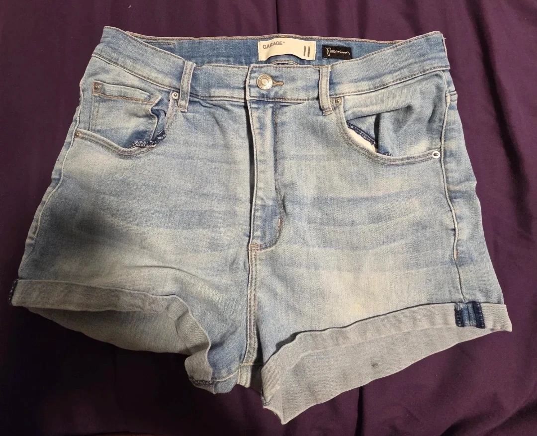 Garage Denim Shorts Size 11