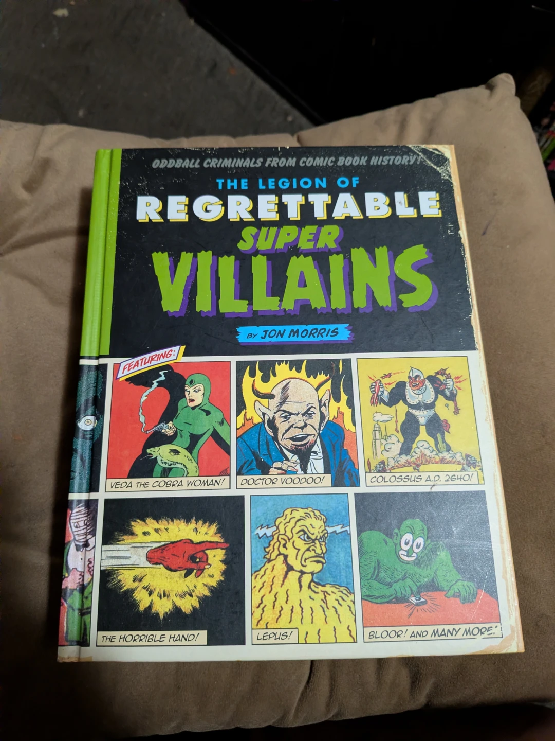 The Legion of Regrettable Super Villains by Jon Morris Book