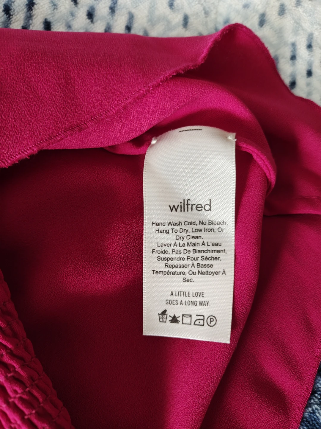 Wilfred Magenta Smocked Tube Top - photo 3