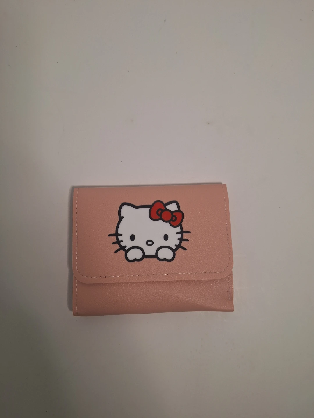 Pink Hello Kitty Tri-Fold Wallet