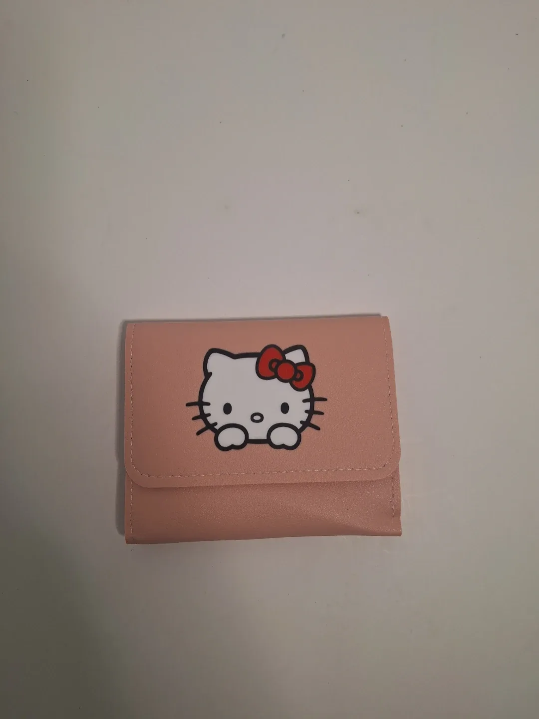 Pink Hello Kitty Tri-Fold Wallet
