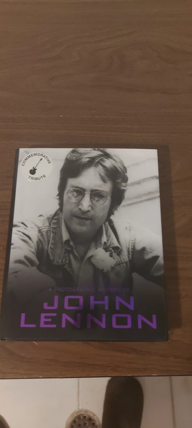 A Photographic History of John Lennon Book