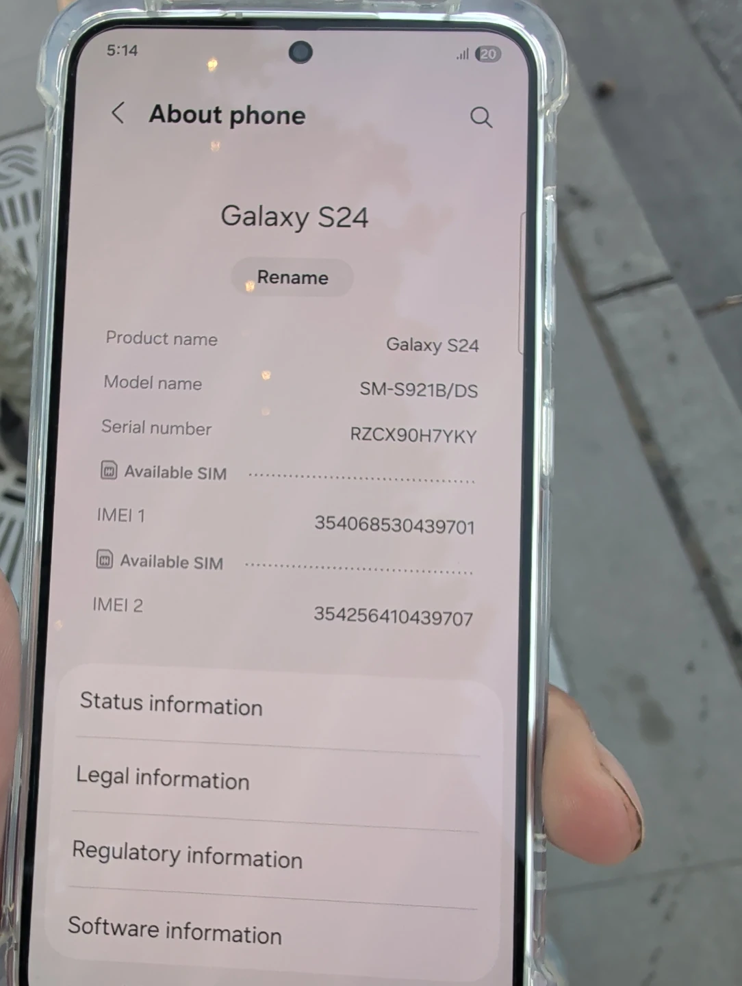 Samsung Galaxy S24 128GB - photo 3